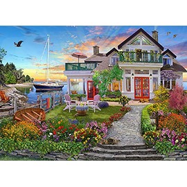 Vermont Christmas Company Coastal Escape Jigsaw Puzzle 1000 Piece