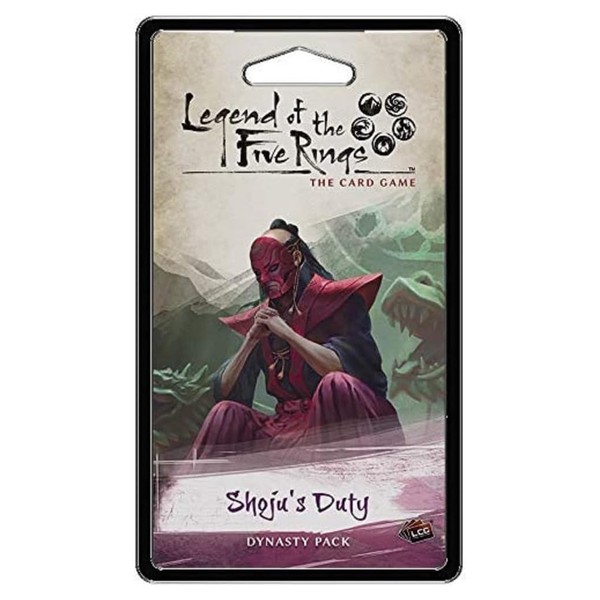 Fantasy Flight Games Legend of The Five Rings: The Card Game Shoju's Duty Dynasty Pack | Tactical Strategy Game for Adults and Teens | Ages 14+ | 2 Players | Avg. Playtime 45-90 Minutes | Made