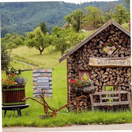 Kisangel 2pcs Autumn Garden Flags Double-sided Pumpkin Welcome Decor for Outdoor Lawn Garden for Thanksgiving Celebrations and Fall Decorations