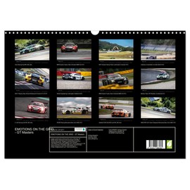 Emotions on the Grid - GT Masters (Wall Calendar 2026 DIN A3 Landscape), CALVENDO Monthly Calendar