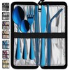 VANDBAO Portable Travel Utensils, Reusable Silverware with Case for Fixing