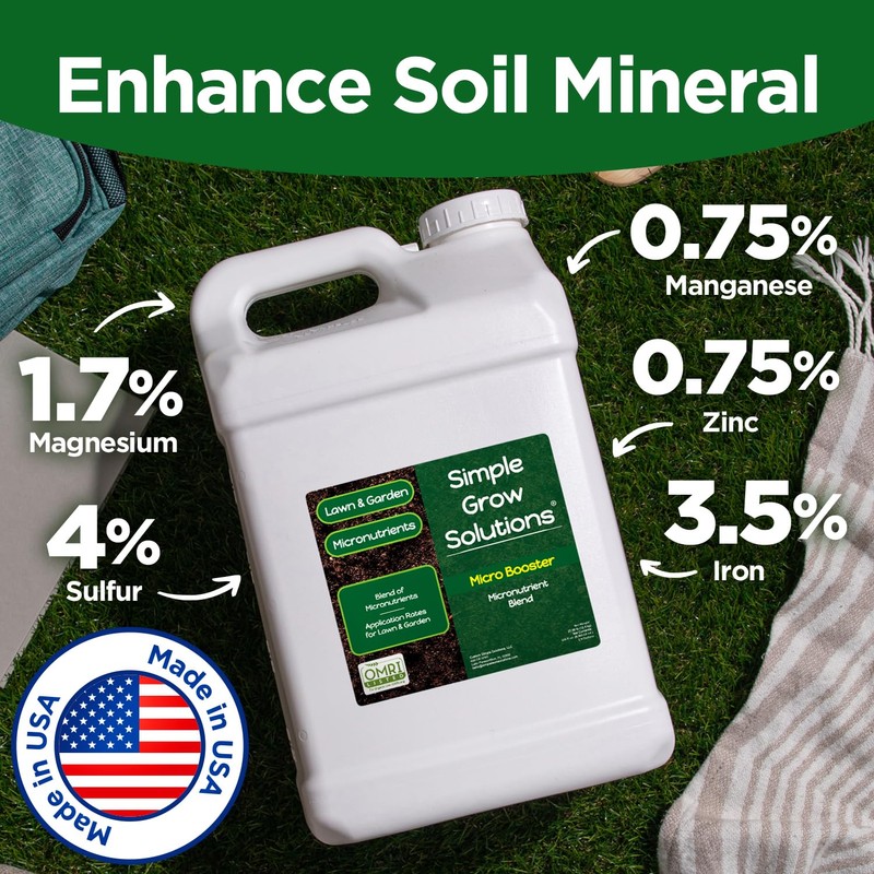 Micronutrient Booster- Complete Plant & Turf Nutrients- Simple Grow Solutions-
