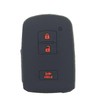 WEIBISS 2Pcs Silicone Key Fob Cover Protector Keyless Jacket Remote