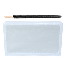 POSFLAG 33001808 Dryer Lint Screen Filter Replacement with Dryer Cleaner Vent Lint Brush Replaces WP33001808 PS2035632 AP4042508 PD00002571 WP33001808VP AP6007948 PS11741075