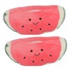 GRIRIW Pack Fruit-theme Car Tissue Box Holder for Armrest Travel