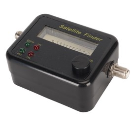 Digital Satellite Meter Finder for Dish FTA TV Antenna, Easy to Locate and Tune, 0.95-2.15 GHz Frequency Range, ABS Material with DC 13-18V