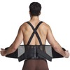 NeoTech Care Back Brace with Suspenders/Shoulder Straps - Light &