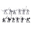 War Toy Kit Soldier Figures Toys Chariot Models Plastic Castle
