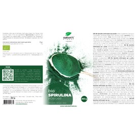Nature's Finest Bio Spirulina Powder 250g | Organic and Raw Superfood | High in Protein and Iron | Vegan and Vegetarian Friendly