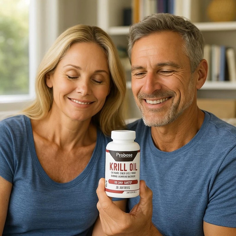 Probase Nutrition Krill Oil 30 Softgels 30-Day Supply