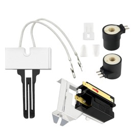 Gas Dryer Repair Kit - Includes 279311 Dryer Igniter, 279834 Gas Coils, and 338906 Flame Sensor, Compatible with Whirlpool and Kenmore Gas Dryers, Easy to Install Replacement Parts