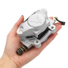 ANCLLO Aluminum Alloy Rear Disc Brake Caliper System Pad Hydraulic Brake Caliper Pump for 150cc 200cc 250cc Bull Quad Dirt Bike ATV