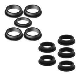 11228 11412 L Shape O Ring Gasket, Rubber Pool Sand Filter Hose Seal Replacement, Durable Leak-Proof Design, Compatible with Intex Sand Filter Pump Motor Accessories (5pcs 11228 & 5pcs 11412)