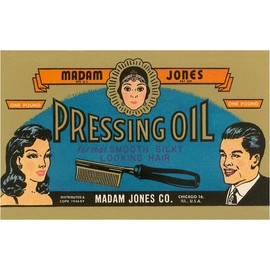 Pressing Oil Hair Tonic - Vintage Image