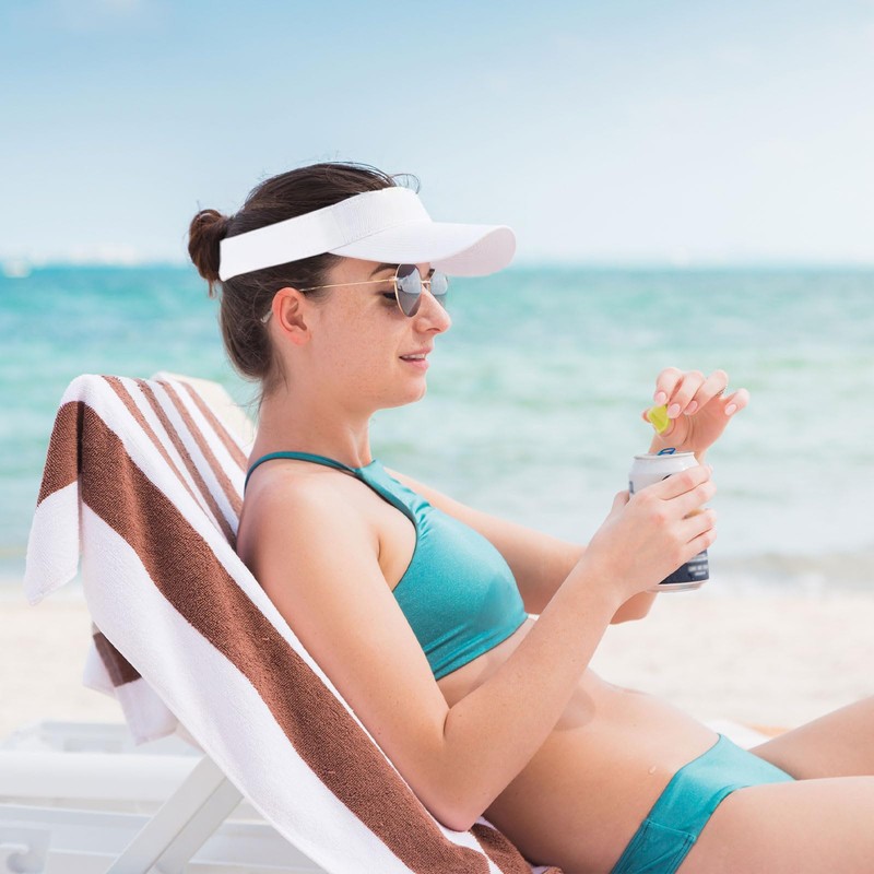 MUNSKT Unisex Visor Cap, Sun Hat, Baseball Cap, Peaked Cap