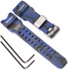 Accesorios de reloj de resina compatibles con Casio G-shock GWG-1000