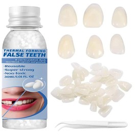 Fake Tooth Repair kits for Filling The Missing Broken Tooth and Gaps-Moldable and False Teeth Thermal Beads Replacement Kits