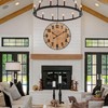 EMAX HOME Large Old Town Farmhouse Wall Clock 24 Inch