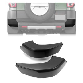 Kojem Rear Bumper End Cap Pair Compatible with 2007-2014 Toyota FJ Cruiser 5246235030 5246335030 TO1105122 TO1104122 Rear Bumper Corner Pad Black Driver & Passenger Side