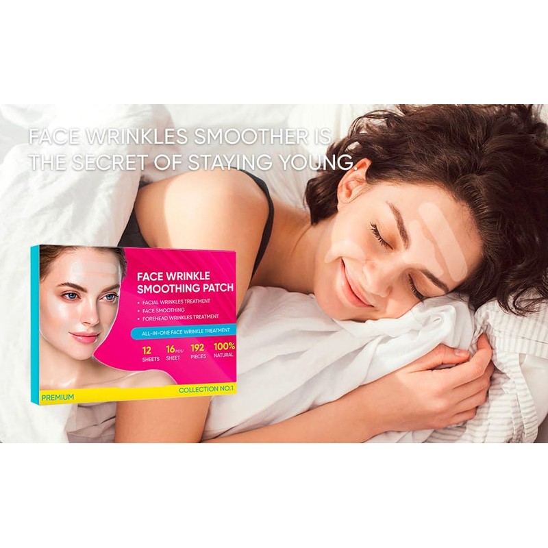Adellina Facial and Forehead Wrinkle Patches: Face Wrinkle Treatment for
