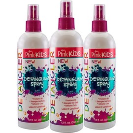 Luster's Pink Kids Detangler Spray - 3 pack