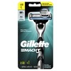 Gillette Mach3 Men's Razor, Handle & 2 Blade Refills (Packaging