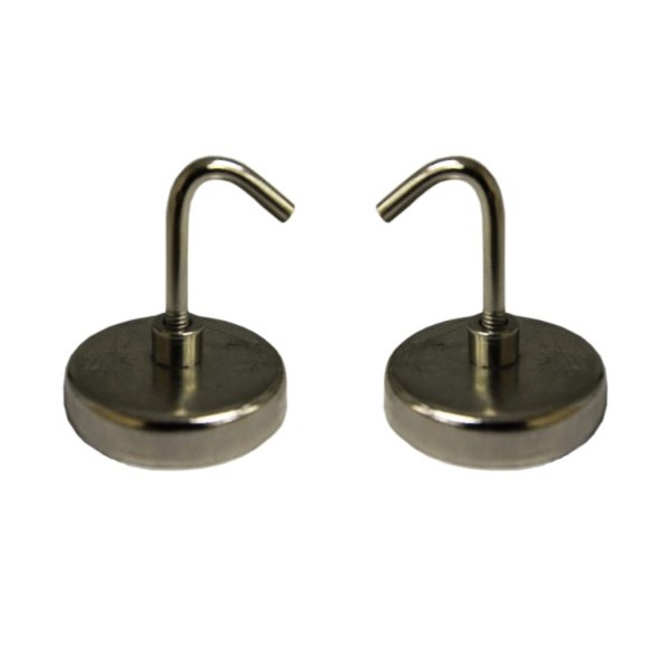 IIT 90370 Magnetic Hooks 1-1/2 Inch - 2 Hooks