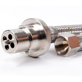 Companion Bayonet 3/8-inch Braid Hose, 2000 mm Length