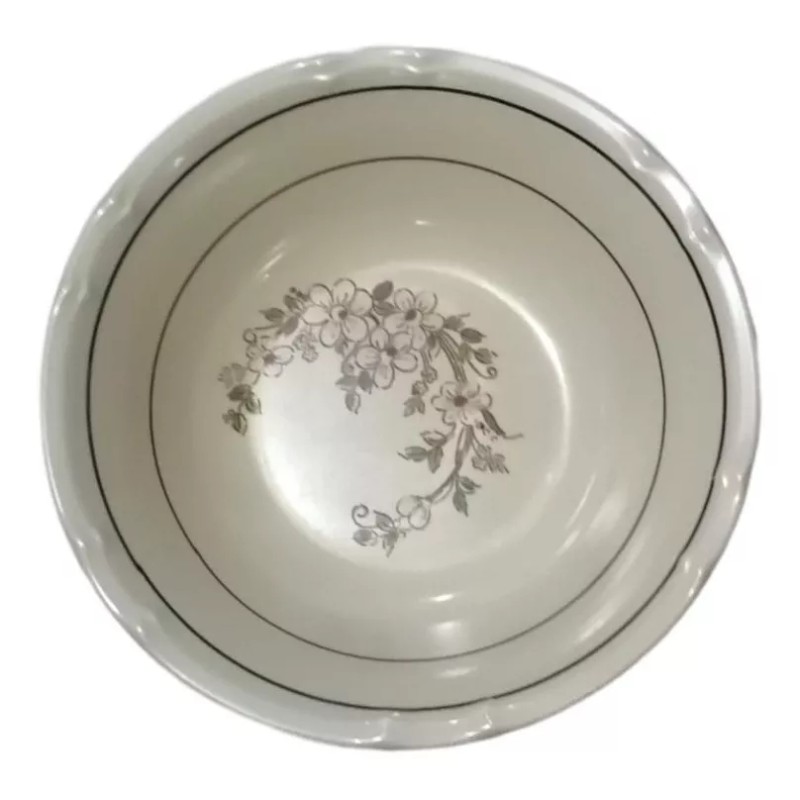 plasticos genericos Plato Pozolero Hondo 20 Cm Melamina, Incluye 6