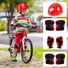 7pzas Kit De Proteccion Rodilla Codo Mano Patinaje Para Niño