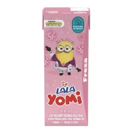 Lala Leche Lala Yomi Sabor A Fresa 190 Ml 12pzas