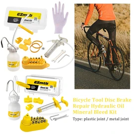 Brake Bleed Kit, Bicycle Bleeder Hydraulic Disc Brake Bleed Kit Tool for Shimano, for MAGURA, for TEKTRO, for SRAM Series Bike Brake Repair Tools