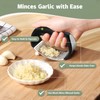 Vantic Garlic Press Rocker - Stainless Steel Garlic Mincer Garlic