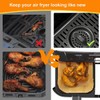 200pcs Air Fryer Paper Liners for Ninja, 8.6 x 5.5