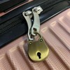 Pack of 2 Mini Bronze Antique Padlock Small Metal Heart