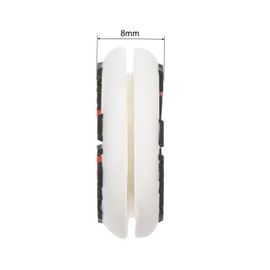 PATIKIL Tennis Vibration Dampener, 6 Pack Round-Shaped Silicone Shock Absorber Racket String Damping for Tennis Racquet, Blue, White, Orange