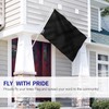 ANLEY Fly Breeze 3x5 Foot Solid Black Flag - Vivid