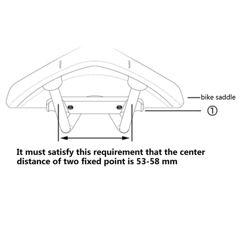 LICHIFIT Bicycle Saddle Support Seat-Post Mount Tail Light Holder for