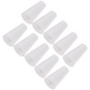 Artibetter Pull Cord Tassels White Window Blind Cord Buttons 15