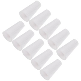 Artibetter Pull Cord Tassels White Window Blind Cord Buttons 15 Pieces Plastic Blind Cord Pendant Drop Pull End For Roman Blinds Curtain Crafts Drawstring Tassels
