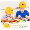 FOYTOKI 2pcs Simulation Engineering Use Hat Hard Hat Kids Helmet