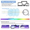 SIGVAN Blue Light Blocking Reading Glasses for Men Women Computer