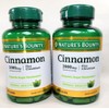 Nature’s Bounty Nature's Bounty CINNAMON 2000mg + Chromium - 120 Capsules (60 x 2) NOVEMBER 2026