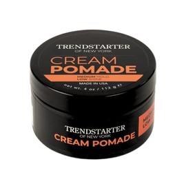 TRENDSTARTER - Pomada En Crema (4Oz) - Fijación Media - Brillo Bajo - Productos De Masilla Para Estilizar El Cabello Premium A Base De Agua Para Todo El Día