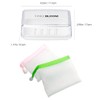 Plastic Soap Dish with Clear Lid Transparent Soap Case Holder