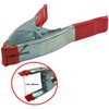 Set of 4 - 9-Inch Metal Spring Clamp with Red