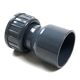 Pump Connection 2/3 PVC Coupling Union Thread/PVC Pipe Connection (32 mm x 1 Inch)