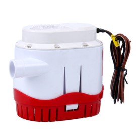 Amarine Made Automatic Submersible Boat Bilge Water Pump 12v 2000gph Auto with Built-in Float Switch
