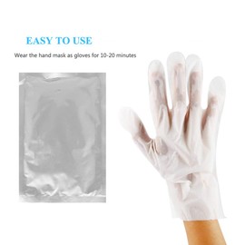Mascarilla Hidratante para Manos Mascarilla para Manos, Guantes Hidratantes para Manos Mano 5 Pares Mascarilla para Manos Lima Guantes Hidratantes Cuidado de la Piel Suavizado de