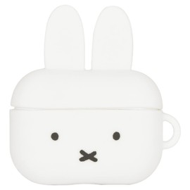 Gourmandise MF-367WH Silicone Case for Miffy AirPods Pro (2nd Generation), AirPods Pro, Face